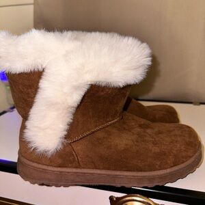Paulina Chestnut Boots